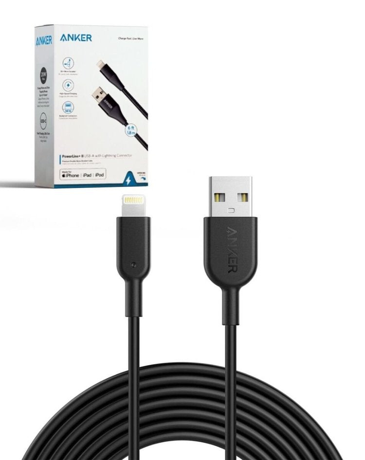 ANKER - Powerline II 10' USB-A To Lightning Connector