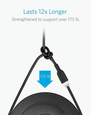 ANKER - Powerline II 10' USB-A To Lightning Connector