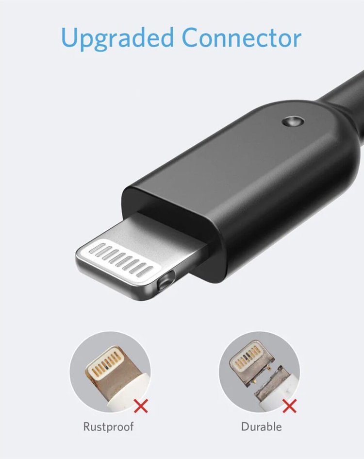 ANKER - Powerline II 10' USB-A To Lightning Connector
